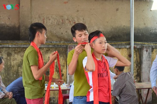 Náo nức hội thi thả diều thiếu nhi làng Bá Dương Nội - ảnh 6