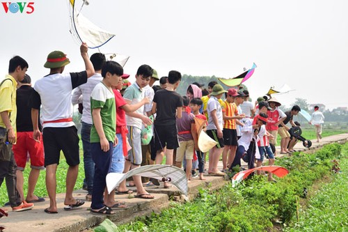 Náo nức hội thi thả diều thiếu nhi làng Bá Dương Nội - ảnh 13