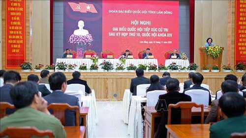 Truong Thi Mai rencontre l’électorat de la ville de Dà Lat - ảnh 1