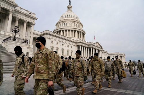 Investiture de Joe Biden : 15.000 soldats de la Garde nationale mobilisés - ảnh 1