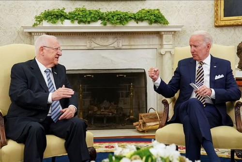 Rencontre Joe Biden-Reuven Rivlin - ảnh 1