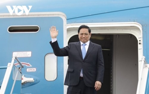 Pham Minh Chinh entame sa visite officielle au Japon - ảnh 1