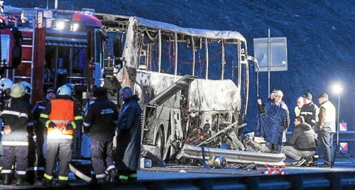 Bulgarie: Au moins 46 morts dans un accident de car - ảnh 1