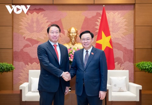 Vuong Dinh Huê rencontre Chey Tae-won - ảnh 1