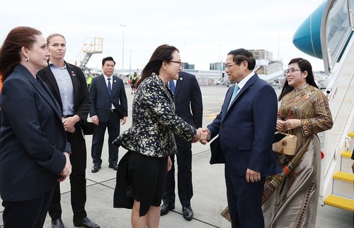 Pham Minh Chinh arrive en Nouvelle-Zélande - ảnh 1