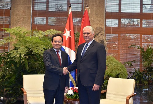 Rencontres à La Havane: Trân Luu Quang assure le soutien indéfectible du Vietnam à Cuba - ảnh 1