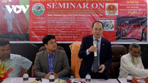 Séminaire sur la pensée de Hô Chi Minh au Bangladesh - ảnh 1