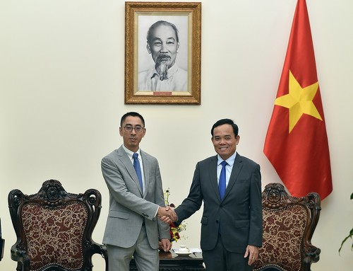 Trân Luu Quang rencontre Zhang Zhengjun​ - ảnh 1