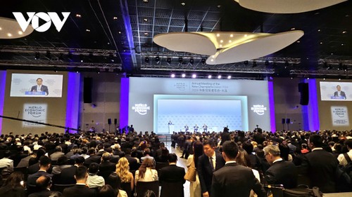 Le Premier ministre Pham Minh Chinh s’exprime au WEF de Dalian - ảnh 1