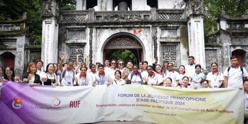 La jeunesse francophone d’Asie-Pacifique réunie au Vietnam - ảnh 6