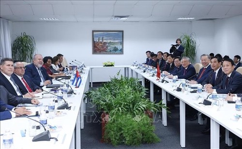 Tô Lâm rencontre le Premier ministre et le président de l’Assemblée nationale cubaine - ảnh 1