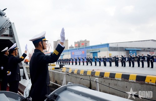 La Marine vietnamienne en Chine pour la 40e patrouille conjointe - ảnh 2