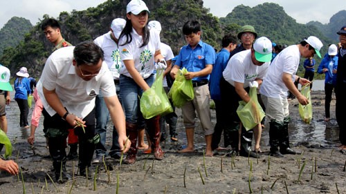 การชุมนุมขานรับวันลดภัยพิบัติทางธรรมชาติระหว่างประเทศ - ảnh 1