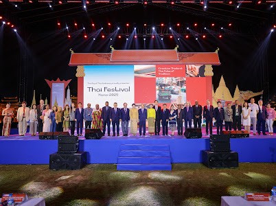 พิธีเปิดงาน Thai Festival 2025 - ảnh 1