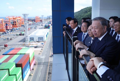 เลขาธิการใหญ่พรรค โตเลิม เยือนเมือง Busan - ảnh 3