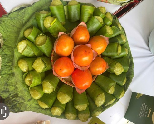 ข้าวเม่า ของฝากเฉพาะถิ่นของกรุงฮานอยในฤดูใบไม้ร่วง - ảnh 4