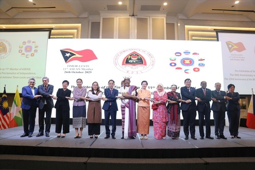 งานฉลองครบรอบ 50 ปีวันประกาศเอกราชของติมอร์เลสเตและนิมิตหมายของการเข้าเป็นสมาชิกของอาเซียน - ảnh 1