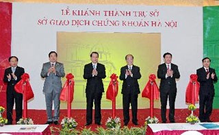 Khánh thành Trụ sở Sở Giao dịch chứng khoán Hà Nội - ảnh 1