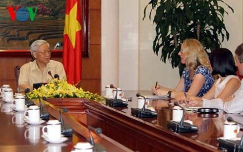 tổng bí thư nguyễn phú trọng trả lời phỏng vấn báo chí hoa kỳ hình 2 tong bi thu nguyen phu trong tra loi phong van bao chi hoa ky hinh 2