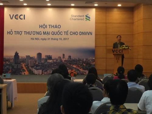 Các doanh nghiệp vừa và nhỏ đóng vai trò quan trọng trong hoạt động thương mại - ảnh 1