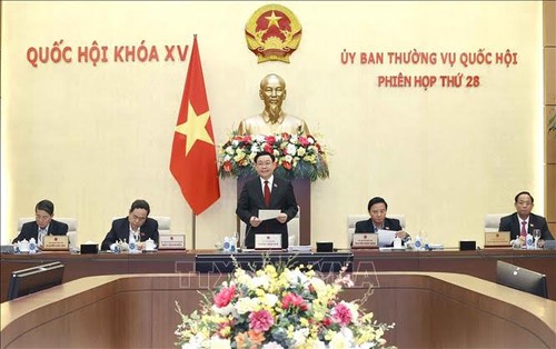 Khai mạc Phiên họp thứ 28 của Ủy ban Thường vụ Quốc hội - ảnh 1