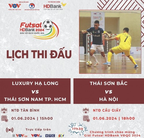 Tiếp tục các trận đấu tại giải Futsal HDBank 2024 - ảnh 1