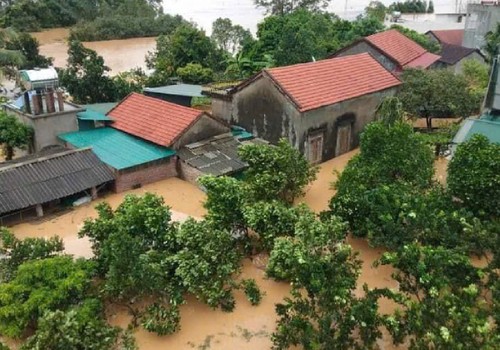 Hội chữ thập đỏ  Việt Nam phát động chung tay giúp đỡ người dân khắc phục hậu quả mưa bão - ảnh 2