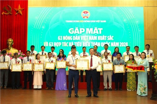 Gặp mặt 126 nông dân Việt Nam xuất sắc và Hợp tác xã tiêu biểu năm 2024 - ảnh 1