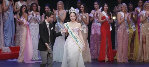 Hoa hậu Thanh Thủy đăng quang Miss International 2024 - ảnh 1