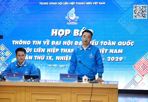 Sáng nay, diễn ra phiên thứ nhất Đại hội Hội LHTN Việt Nam lần thứ 9 - ảnh 1