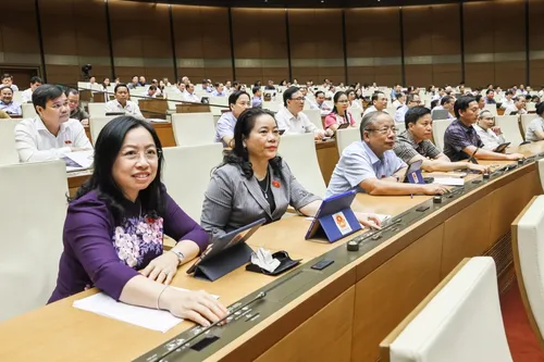 Quốc hội chính thức thông qua nghị quyết cả nước có 34 tỉnh, thành phố - ảnh 1