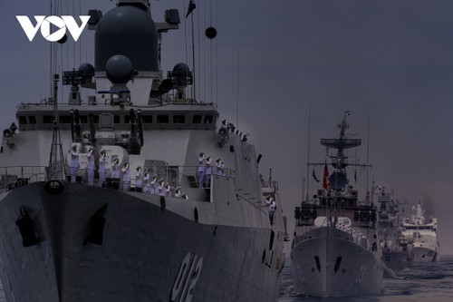 Hải quân Việt Nam phô diễn sức mạnh với Lễ diễu binh trên biển - ảnh 8
