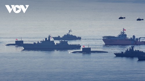 Hải quân Việt Nam phô diễn sức mạnh với Lễ diễu binh trên biển - ảnh 19