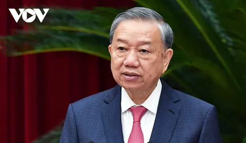 Toàn cảnh bế mạc Hội nghị lần thứ 13 Ban Chấp hành Trung ương Đảng khóa XIII - ảnh 8