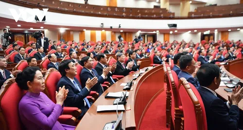 Toàn cảnh bế mạc Hội nghị lần thứ 13 Ban Chấp hành Trung ương Đảng khóa XIII - ảnh 9