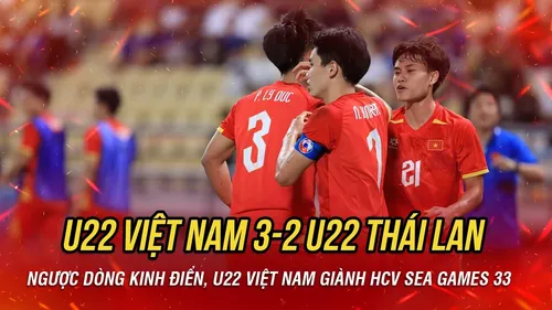 Kết quả chung kết SEA Games 33: U22 Việt Nam thắng U22 Thái Lan, giành HCV - ảnh 1