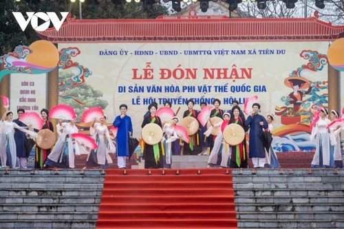 Bắc Ninh đón nhận danh hiệu Di sản văn hóa phi vật thể quốc gia Lễ hội Lim - ảnh 2