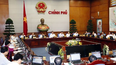 Chính phủ họp phiên thường kỳ tháng 10/2012 - ảnh 1