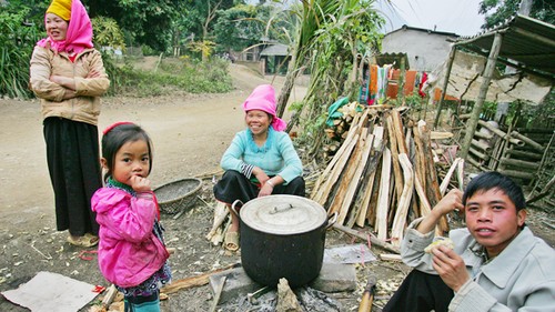 ประเพณีฉลองตรุษเต็ตของชาวไทดำ - ảnh 2