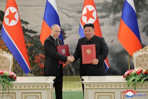 Comprehensive strategic partnership treaty between North Korea and Russia comes into force - ảnh 1