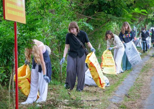 Clean up campaign - for a cleaner, greener Son Tra peninsula - ảnh 1