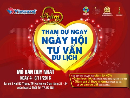 Ngày hội tư vấn du lịch Vietravel’s Day 2017  - ảnh 1