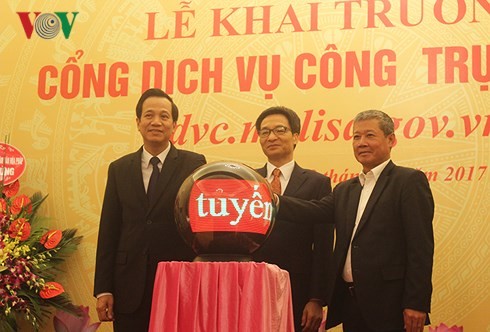 Khai trương Cổng dịch vụ công trực tuyến Bộ Lao động-Thương binh và Xã hội - ảnh 1