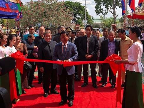 Khánh thành Đài phát thanh FM tinh Kampong Speu, Campuchia do Việt Nam tài trợ - ảnh 1