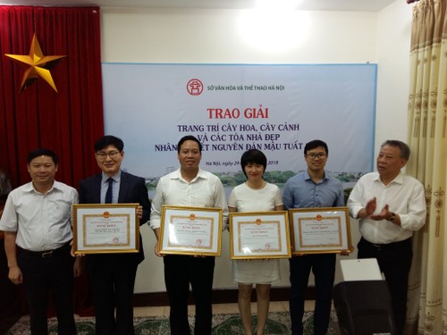  Trao giải cuộc thi vì Thủ đô Hà Nội xanh, sạch, đẹp, văn minh, hiện đại - ảnh 1