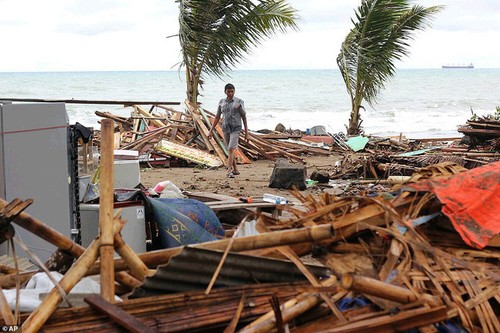 Lãnh đạo Việt Nam gửi điện thăm hỏi lãnh đạo và nhân dân Indonesia - ảnh 1