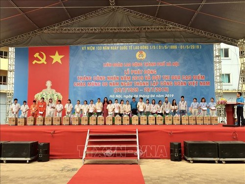 Tháng Công nhân năm 2019: Chăm lo mọi mặt về đời sống vật chất, tinh thần cho người lao động - ảnh 1