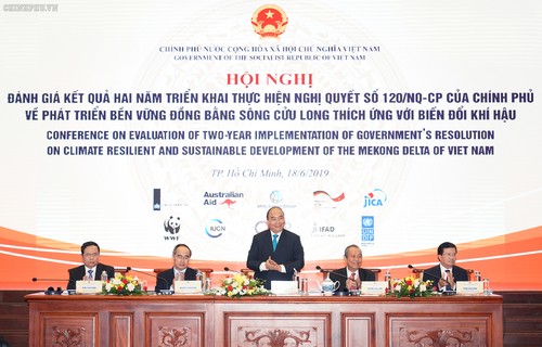 Hội nghị đánh giá 2 năm thực hiện Nghị quyết cvề phát triển bền vững đồng bằng sông Cửu Long  - ảnh 1