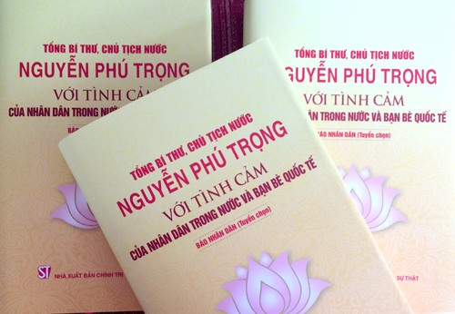 Xuất bản cuốn sách: “Tổng Bí thư, Chủ tịch nước Nguyễn Phú Trọng với tình cảm của nhân dân trong nước và bạn bè quốc tế“ - ảnh 2