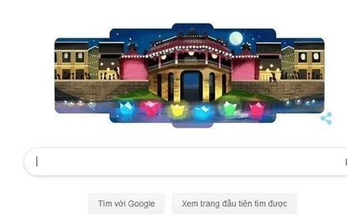 Lễ hội Đèn lồng Hội An “thắp sáng” trang chủ Google - ảnh 1